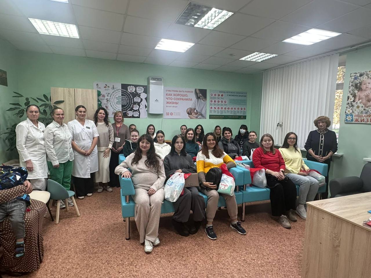 7 октября, в  День беременных, в ГУЗ 