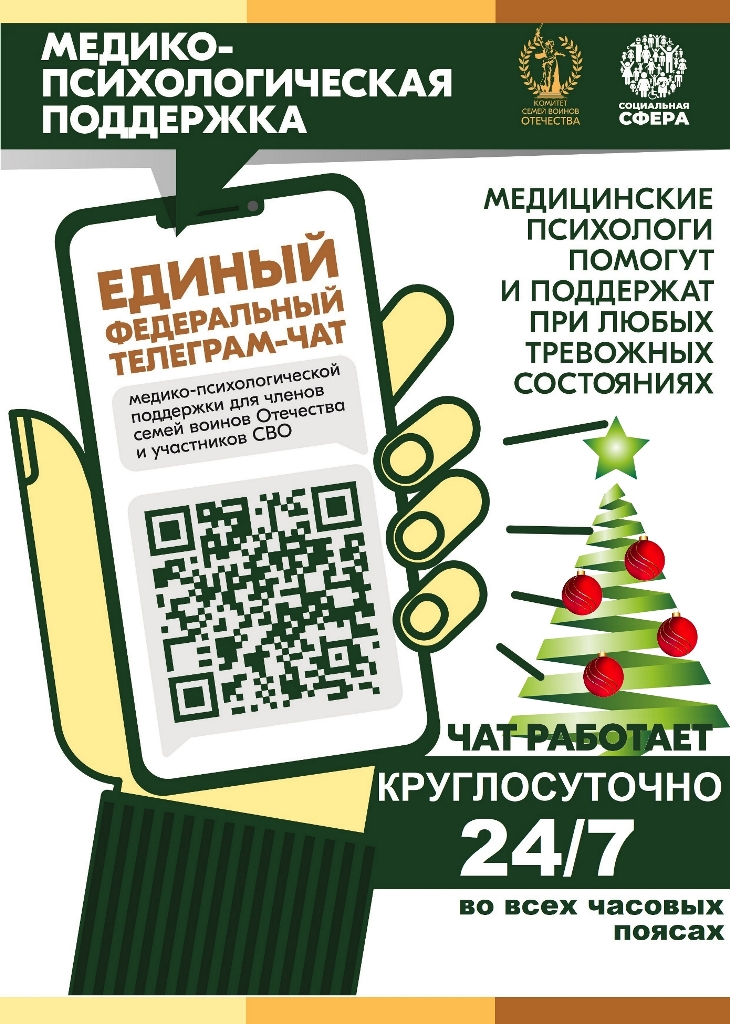 Продолжает свою работу единый федеральный чат Комитета семей воинов Отечества